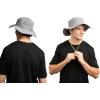 imageMISSION Cooling Anywhere Boonie Hat  Unisex WideBrim Hat for Men ampamp Women  Cools Up to 2 Hours  UPF 50 Sun ProtectionCharcoal