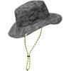 imageMISSION Cooling Anywhere Boonie Hat  Unisex WideBrim Hat for Men ampamp Women  Cools Up to 2 Hours  UPF 50 Sun ProtectionEtched Camo Black Forest