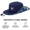 imageMISSION Cooling Bucket Hat  Unisex WideBrim Hat for Men ampamp Women  Lightweight Foldable ampamp Durable  Cools Up to 2 HoursBlended Spring