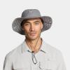 imageMISSION Cooling Bucket Hat  Unisex WideBrim Hat for Men ampamp Women  Lightweight Foldable ampamp Durable  Cools Up to 2 HoursCharcoal Mission Print