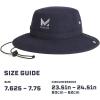 imageMISSION Cooling Bucket Hat  Unisex WideBrim Hat for Men ampamp Women  Lightweight Foldable ampamp Durable  Cools Up to 2 HoursNavy