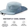 imageMISSION Cooling Bucket Hat  Unisex WideBrim Hat for Men ampamp Women  Lightweight Foldable ampamp Durable  Cools Up to 2 HoursSonic Halo Bering Sea