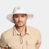 imageMISSION Cooling Bucket Hat  Unisex WideBrim Hat for Men ampamp Women  Lightweight Foldable ampamp Durable  Cools Up to 2 HoursWhite