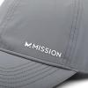 imageMISSION Cooling UPF Performance Hat  Unisex One Size Cap for Workouts Golf ampamp Running  Sweat ampamp Water Activated TechnologyCharcoal