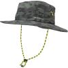 imageMISSION Cooling Anywhere Boonie Hat  Unisex WideBrim Hat for Men ampamp Women  Cools Up to 2 Hours  UPF 50 Sun ProtectionEtched Camo Black Forest