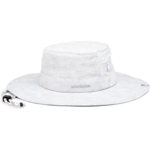 imageMISSION Cooling Anywhere Boonie Hat  Unisex WideBrim Hat for Men ampamp Women  Cools Up to 2 Hours  UPF 50 Sun ProtectionEtched Camo White