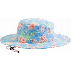 imageMISSION Cooling Anywhere Boonie Hat  Unisex WideBrim Hat for Men ampamp Women  Cools Up to 2 Hours  UPF 50 Sun ProtectionJunglebird Bluebell