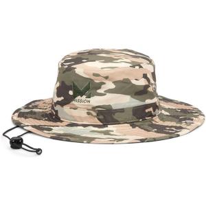 imageMISSION Cooling Bucket Hat  Unisex WideBrim Hat for Men ampamp Women  Lightweight Foldable ampamp Durable  Cools Up to 2 HoursClassic Camo Safari