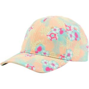 imageMISSION Cooling UPF Performance Hat  Unisex One Size Cap for Workouts Golf ampamp Running  Sweat ampamp Water Activated TechnologyJunglebird Tropical Peach