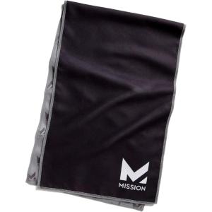 imageMISSION Original Cooling Towel  Soft Durable Microfiber  Cools Up to 2 Hours  UPF 50 Sun Protection  Machine WashableBlack