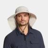 imageCooling Sun Defender Sun Hat UPF 50 UV Protection for Men Women Wide Brim Outdoor Hat for Hiking Fishing Beach GardeningGlacier Grey