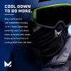 imageMISSION Cooling Compact 6in1 Neck Gaiter Mission Blue  Lightweight ampamp Durable  Cools Up to 2 Hours  UPF 50 Sun Protection  Machine Washable
