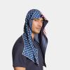 imageMISSION Cooling Hoodie Towel Hood Towel Evaporative Cool Technology Cools Instantly When Wet UPF 50 Sun Protection Contours Your Head to Stay in Place Great for Sports Fitness GymUsa Flag