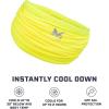 imageMISSION Cooling MultiUse Neck Gaiter Yellow  Lightweight ampamp Durable  Cools Up to 2 Hours  UPF 50 Sun Protection  Machine Washable