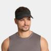 imageMISSION Cooling Stretchy Visor  Unisex Visor Hat for Men and Women No Slip Band UPF 50 Sun Protection VisorBlack