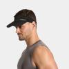 imageMISSION Cooling Stretchy Visor  Unisex Visor Hat for Men and Women No Slip Band UPF 50 Sun Protection VisorBlack