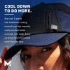 imageMISSION Cooling Summit Hat  Unisex Baseball Cap  Lightweight ampamp Adjustable  Cools Up to 2 Hours  UPF 50 Sun ProtectionBlackNavy
