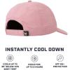 imageMISSION Cooling Vented Performance Hat Unisex One Size Cap for Workouts Golf ampamp Running Sweat ampamp Water Activated TechnologyLilas