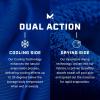 imageMISSION Dual Action Cooling ampamp Drying Towel Mission Blue  Cools Up to 6 Hours  Moisture ampamp Sweat Absorbent  UPF 50 Sun Protection  Machine WashableMission Blue