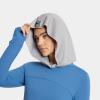 imageMISSION Max Plus Cooling Hoodie Towel Hood Towel Cools Instantly When Wet UPF 50 Sun Protection Contours Your Head to Stay in Place Great for Sports Fitness Gym BlackAlloy