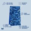 imageMISSION Max Plus Cooling Towel Soft Durable Microfiber  Cools Up to 3 Hours  UPF 50 Sun Protection  Machine WashableMirage Camo Vista Blue