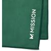 imageMISSION OnTheGo Cooling Towel  Soft Lightweight Fabric  Cools Up to 2 Hours  UPF 50 Sun Protection  Machine Washable AlloyGreen