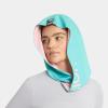 imageMISSION Reversible Cooling Hoodie Towel Hood Towel Cools Instantly When Wet UPF 50 Sun Protection Contours Your Head to Stay in Place Great for Sports Fitness Gym White MultiPink Mint