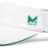 imageMISSION Structured Cooling Visor  Unisex One Size Cap for Tennis Golf ampamp Running  Lightweight ampamp DurableWhite