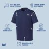 imageMission Cooling Performance Shirt  Cools Up to 2 Hours  UPF 50 Sun Protection  Machine WashableNavy