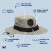 imageMission Cooling Rambler Hat Smokey Olive  Packable Unisex WideBrim Hat with Pocket  Lightweight ampamp Durable  Cools Up to 2 Hours  UPF 50 Sun Protection  Machine Washable