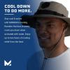 imageMission Cooling Rambler Hat Smokey Olive  Packable Unisex WideBrim Hat with Pocket  Lightweight ampamp Durable  Cools Up to 2 Hours  UPF 50 Sun Protection  Machine Washable