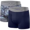 imageMISSION 5quot Performance Jersey Boxer Briefs Small  2 Pack  AntiRoll Waistband  Soft MoistureWicking FabricNavyCamo