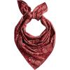 imageMISSION Cooling Bandana  Lightweight ampamp Breathable  Cools Up to 2 Hours  UPF 50 Sun Protection  Machine WashableRed Paisley