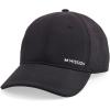 imageMISSION Cooling Vented Performance Hat Unisex One Size Cap for Workouts Golf ampamp Running Sweat ampamp Water Activated TechnologyBlack