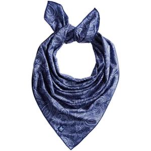 imageMISSION Cooling Bandana  Lightweight ampamp Breathable  Cools Up to 2 Hours  UPF 50 Sun Protection  Machine WashableNavy Paisley