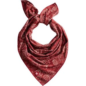 imageMISSION Cooling Bandana  Lightweight ampamp Breathable  Cools Up to 2 Hours  UPF 50 Sun Protection  Machine WashableRed Paisley