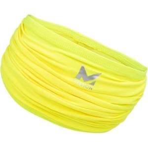 imageMISSION Cooling MultiUse Neck Gaiter Yellow  Lightweight ampamp Durable  Cools Up to 2 Hours  UPF 50 Sun Protection  Machine Washable
