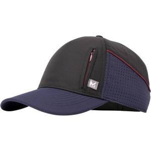 imageMISSION Cooling Summit Hat  Unisex Baseball Cap  Lightweight ampamp Adjustable  Cools Up to 2 Hours  UPF 50 Sun ProtectionBlackNavy