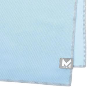 imageMISSION Max Plus Cooling Towel Soft Durable Microfiber  Cools Up to 3 Hours  UPF 50 Sun Protection  Machine WashableBlue Bell