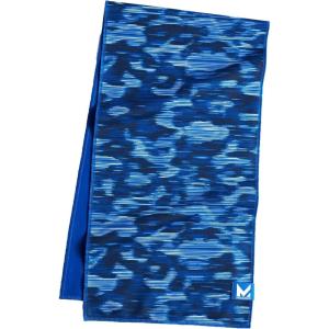 imageMISSION Max Plus Cooling Towel Soft Durable Microfiber  Cools Up to 3 Hours  UPF 50 Sun Protection  Machine WashableMirage Camo Vista Blue