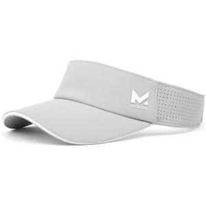 imageMISSION Structured Cooling Visor  Unisex One Size Cap for Tennis Golf ampamp Running  Lightweight ampamp DurableAlloy