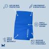 imageMISSION OnTheGo Cooling Towel Blue  Soft Lightweight Fabric  Cools Up to 2 Hours  UPF 50 Sun Protection  Machine WashableBlue