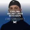 imageMission Cooling Helmet Liner with Nape Black  Lightweight ampamp Breathable  Cools Up to 2 Hours  UPF 50 Sun Protection  Machine Washable