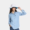 image:imageMISSION Cooling Bucket Hat  Unisex WideBrim Hat for Men amp Women  Lightweight Foldable amp Durable  Cools Up to 2 HoursTurn Light Gray