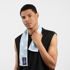 image:imageMISSION Enduracool Mini Performance Towel 2 Pack Instant Cooling Up to 8 Hours UPF 50 Fast Drying for Outdoors Running Sports Hiking Camping Gym Ash Gray amp Soft BlueAsh Gray  Soft Blue