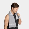 image:imageMISSION Enduracool Performance Towel Instant Cooling Up to 8 Hours UPF 50 Fast Drying for Outdoors Running Sports Hiking Camping Gym Ash Gray MediumAsh Gray