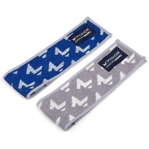 image:imageMISSION Enduracool Mini Performance Towel 2 Pack Instant Cooling Up to 8 Hours UPF 50 Fast Drying for Outdoors Running Sports Hiking Camping Gym Ash Gray amp Soft BlueAsh Gray  Cobalt