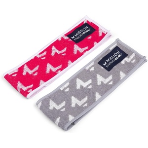 image:imageMISSION Enduracool Mini Performance Towel 2 Pack Instant Cooling Up to 8 Hours UPF 50 Fast Drying for Outdoors Running Sports Hiking Camping Gym Ash Gray amp Soft BlueAsh Gray  Fuchsia