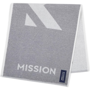 image:imageMISSION Enduracool Performance Towel Instant Cooling Up to 8 Hours UPF 50 Fast Drying for Outdoors Running Sports Hiking Camping Gym Ash Gray MediumAsh Gray