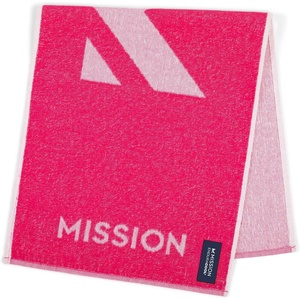 image:imageMISSION Enduracool Performance Towel Instant Cooling Up to 8 Hours UPF 50 Fast Drying for Outdoors Running Sports Hiking Camping Gym Ash Gray MediumFuchsia